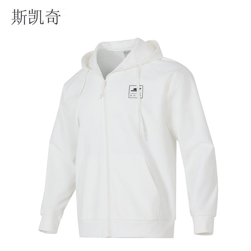 斯凯奇 男女同款运动休闲连帽外套 P225U133-0019XL 件高清大图