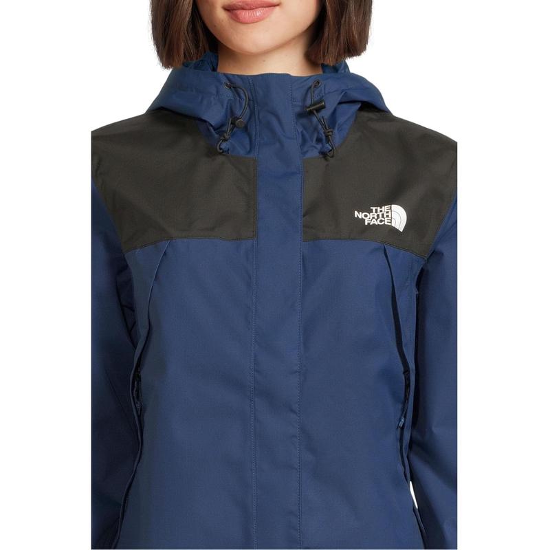 THE NORTH FACE乐斯菲斯冲锋衣女防水防风透气多功能口袋高清大图