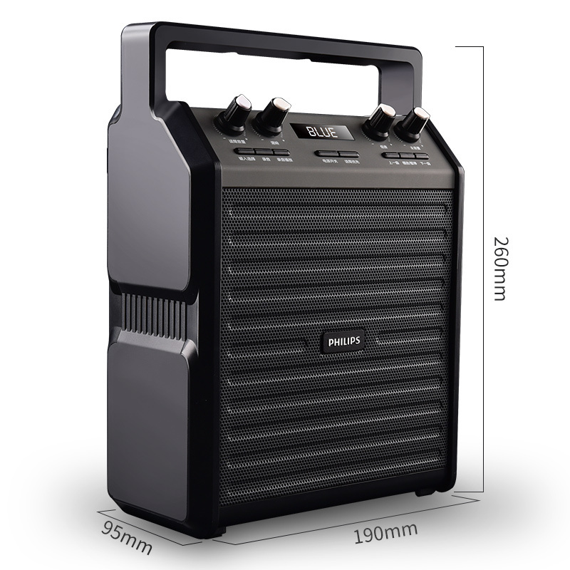 sd50户外广场舞便携式手提小型音响重低音炮 音箱