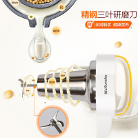 九阳（Joyoung）豆浆机全自动加热九阳豆浆机1.2L多功能辅食榨汁机DJ12B-A11EC