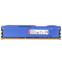 金士顿(Kingston) 骇客神条 Fury系列 DDR3 1866 8GB台式机内存条(HX318C10F/8)蓝色