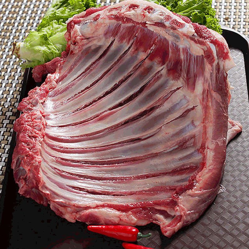 赛卡伊羊肉 赛卡伊 带皮去骨羊肉内蒙散养新鲜现宰羊后腿肉带皮羊排批