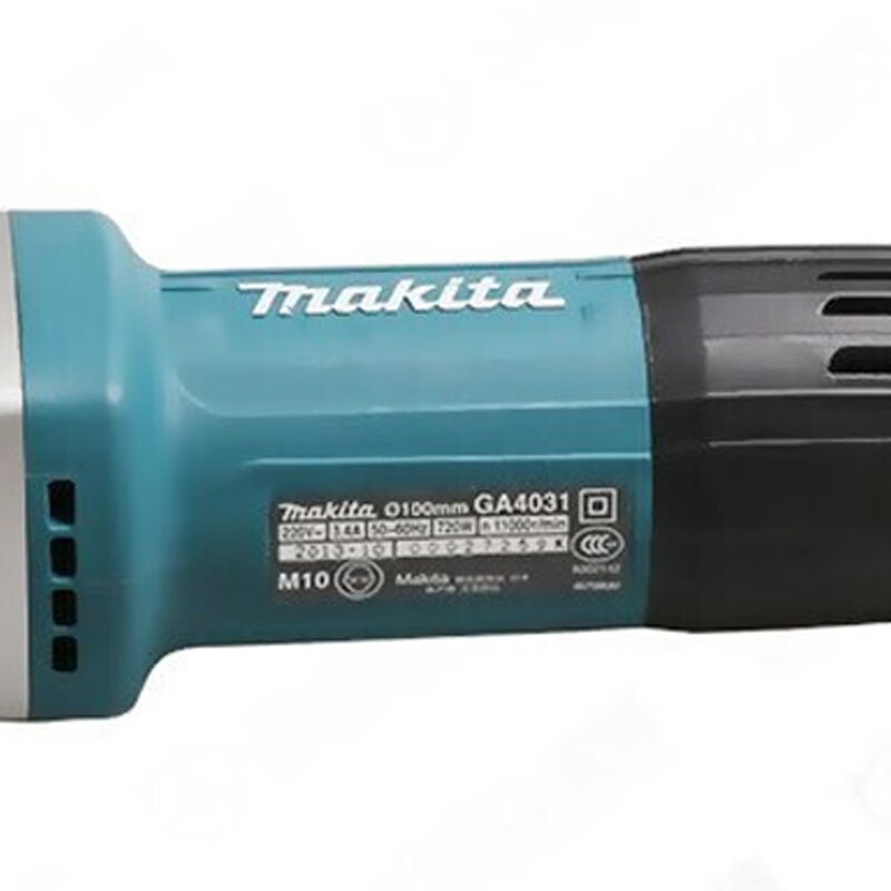 牧田(MAKITA)GA4031 角磨机角向磨光机打磨机抛光机切割机手砂轮100mm后开关720W
