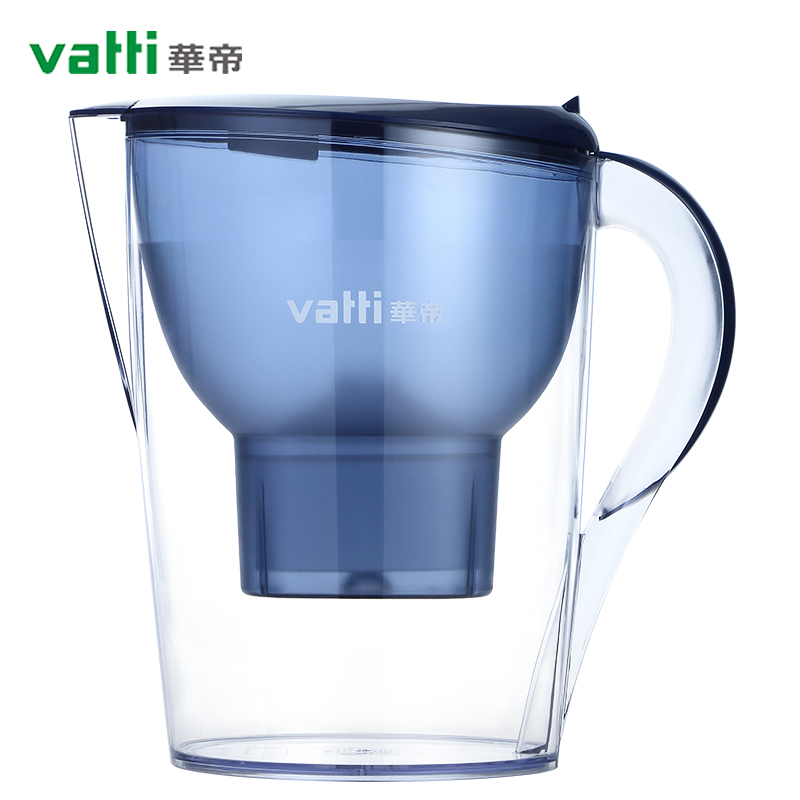 华帝(vatti) 过滤净水器 家用滤水壶净水壶 大容量智能净水壶3.5L IdrinkC 一壶七芯