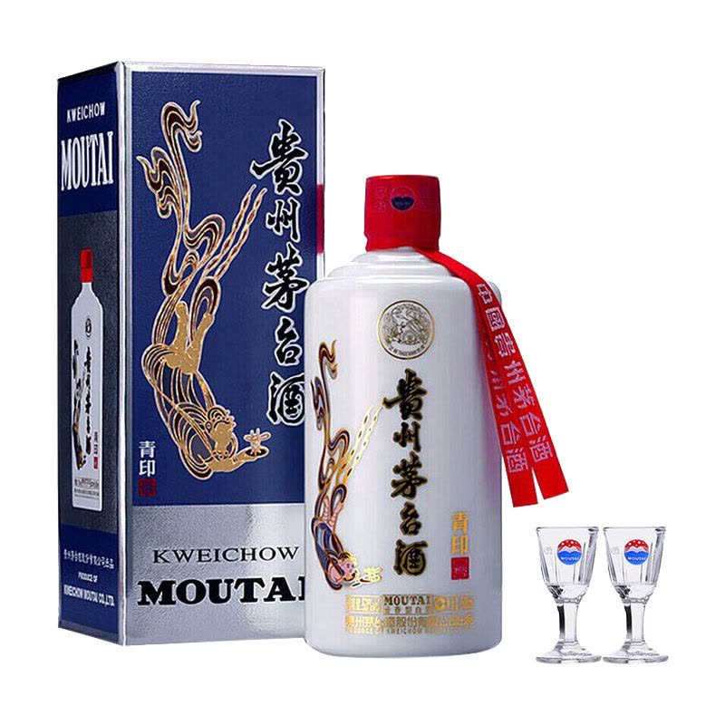 茅台酒青印茅台53度酱香型白酒500ml单瓶【价格图片品牌报价】-苏宁易购