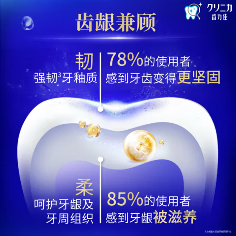 狮王(Lion) 齿力佳酵素牙膏 修护固齿双重护理 橙莓微醺95g高清大图