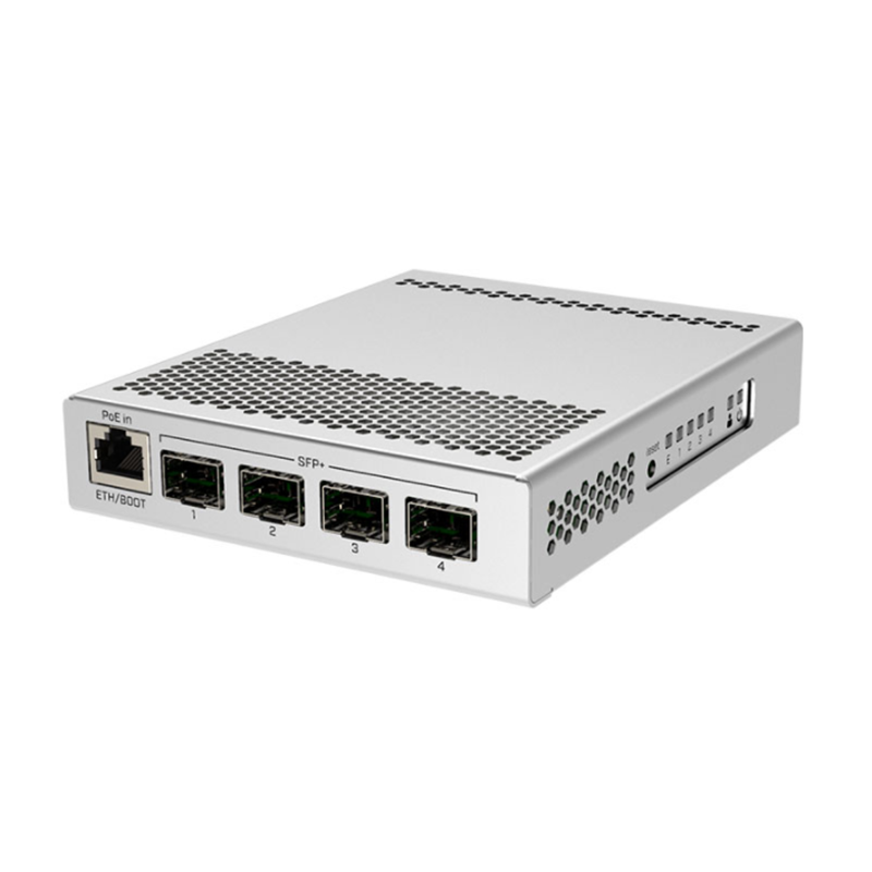 MikroTik CRS305-1G-4S+IN 万兆五口智能网管交换机