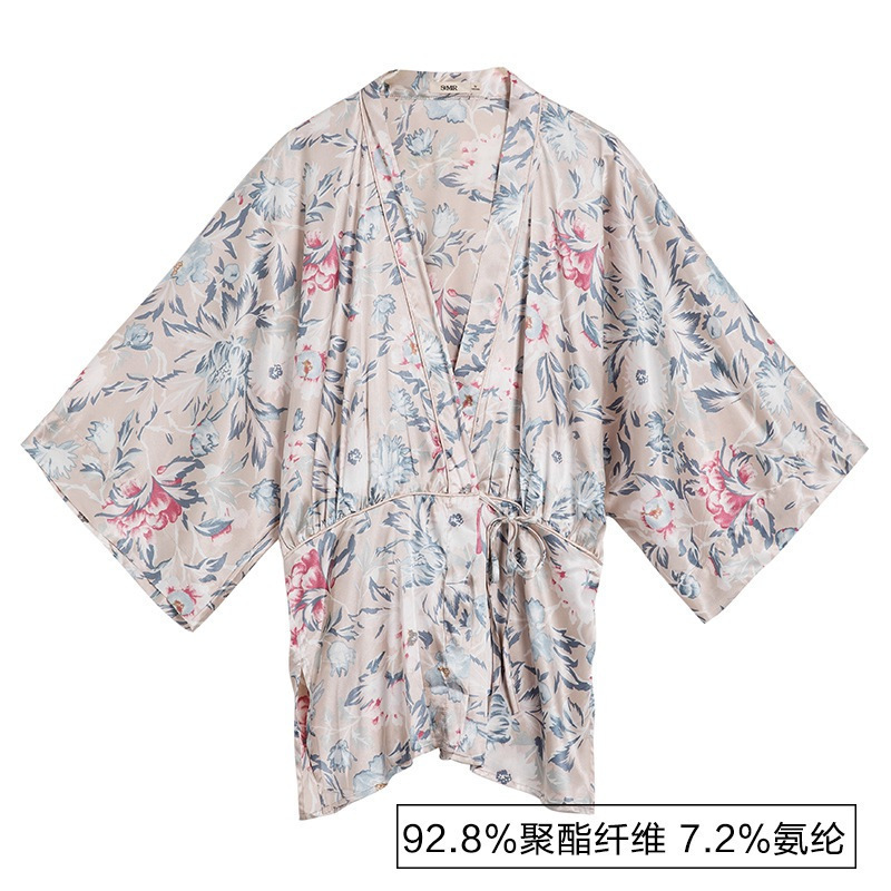 直降价 49 森马睡衣女夏薄款睡袍日式性感浴袍春秋宽松大码女士家居服开衫报价 参数 图片 视频 怎么样 问答 苏宁易购