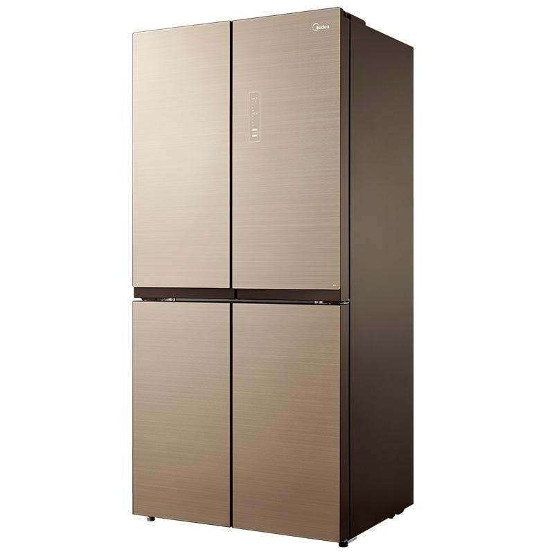 美的(Midea) BCD-456WGM 456升十字对开门 (台)(金)