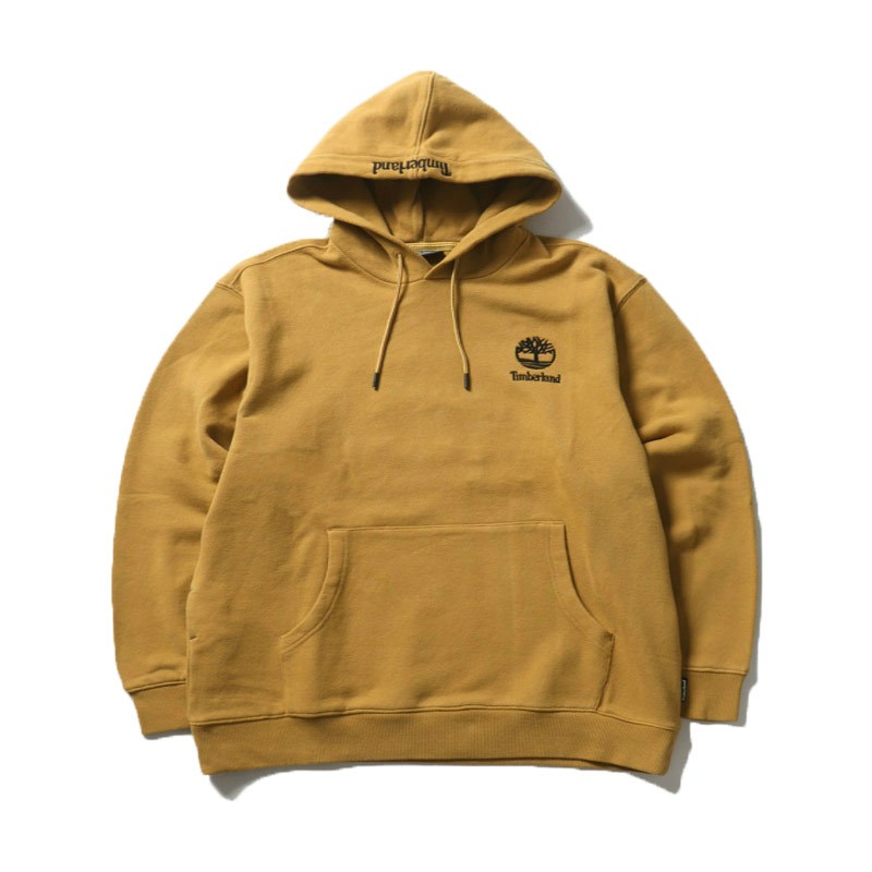 timberlandycc系列后背logo刺绣黄靴系带连帽卫衣19秋冬新品