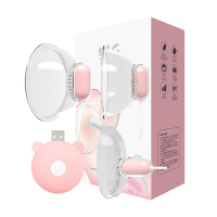 沃色乳房按摩器女胸部情趣性玩具自慰器女性乳头刺激乳夹阴舔吸乳跳蛋