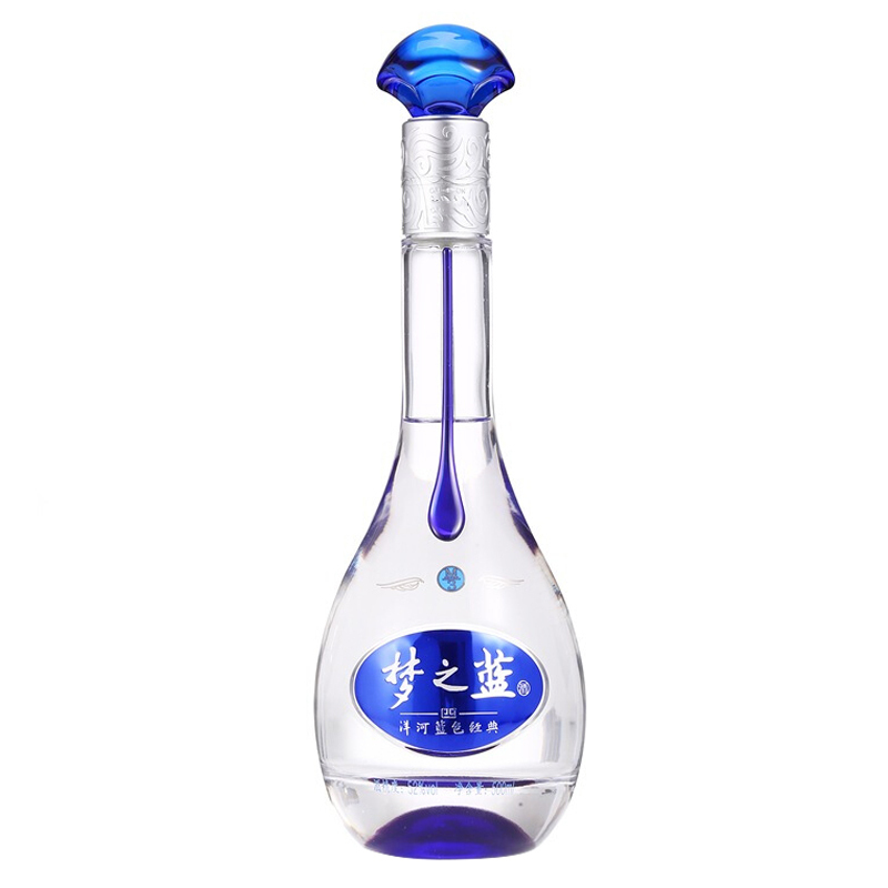 洋河(YangHe) 蓝色经典 梦之蓝M3 52度 500ml*2 礼盒装 浓香型白酒 口感绵柔