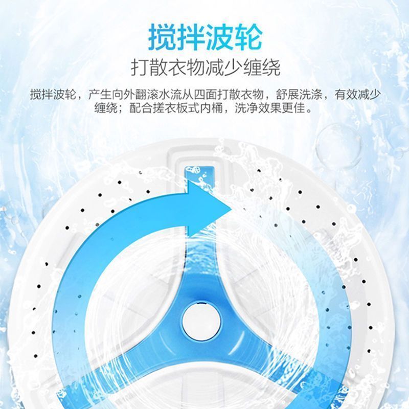 海尔(Haier)15公斤大容量家用半自动双缸双桶搅拌波轮强劲动力喷淋漂洗洗衣机XPB150-828S