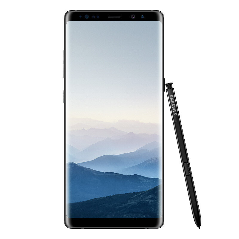 三星(SAMSUNG) GALAXY note 8港版 全网通双卡4G手机 移动联通电信4G 午夜黑 6GB+128GB