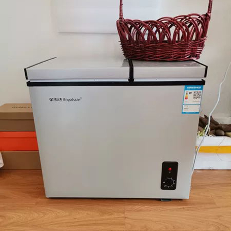 royalstar/荣事达双温冰柜小型双门家用商用大容量冷冻藏保鲜柜两用