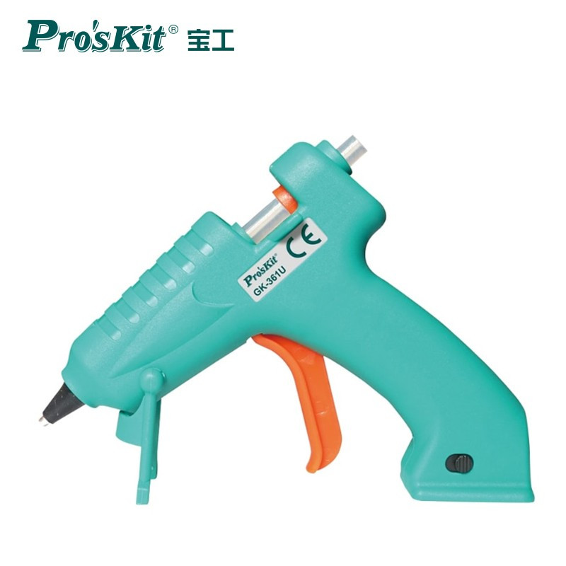 宝工(Pro’sKit)专业型热熔胶枪 家用手工制作万能电熔点胶枪8W GK-361U