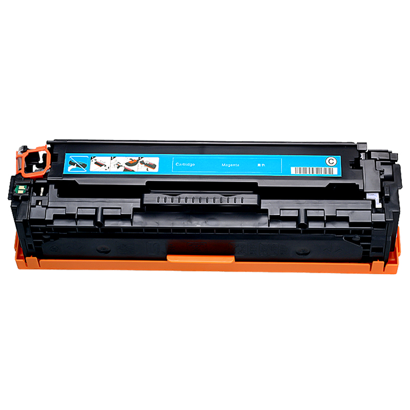 格然惠普CE321A青色硒鼓适用HP1415fnw CM1415fn CM1425 HP1525N 128A打印机墨粉盒高清大图