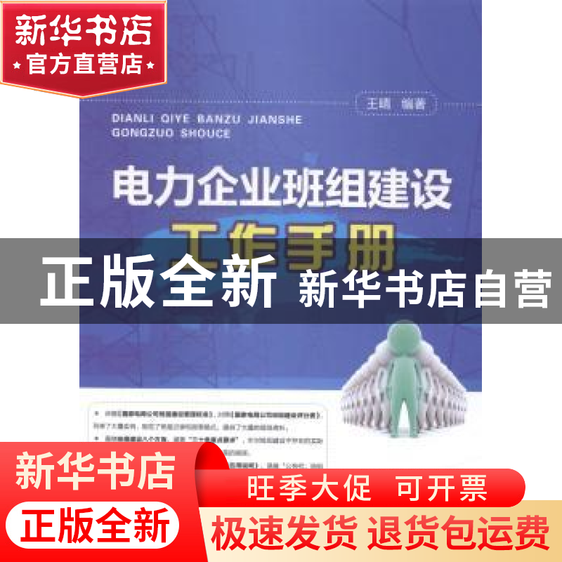 正版 电力企业班组建设工作手册 王晴编著 中国电力出版社 978751高清大图