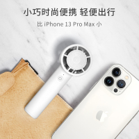 标图手持小风扇迷你usb可充电可调节学生随身便携式宿舍夏天散热降温办公室桌上床上手拿小型儿童电风扇吹辅食桌面大风力台式