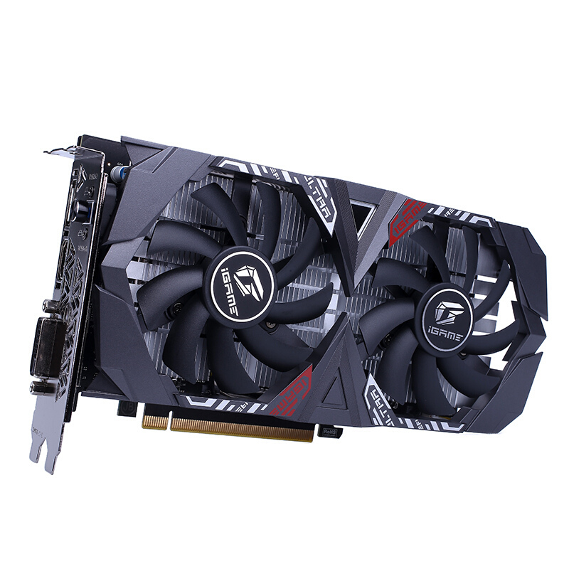 七彩虹iGame GeForce GTX 1650SUPER Ultra OC 4G+鑫谷额定550W电源 显卡套装