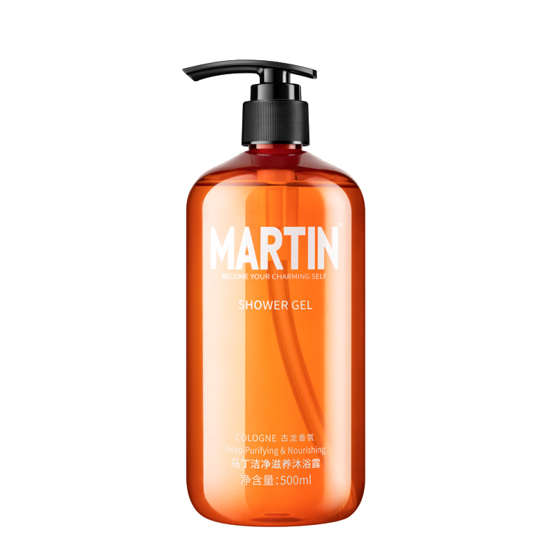 马丁Martin男士沐浴露古龙淡香洁净滋养沐浴露500ml