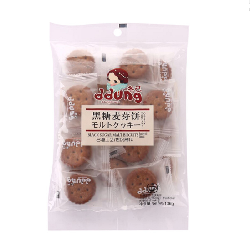 冬己 咸蛋黄麦芽饼106g*5袋