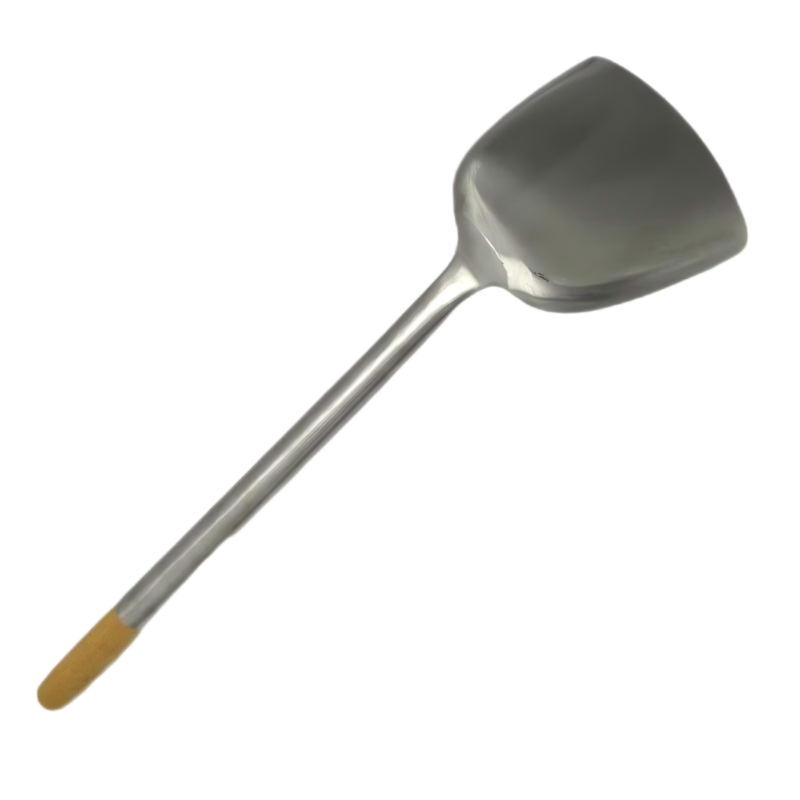 先互丁 木柄锅铲 炒菜铲 多规格 个高清大图