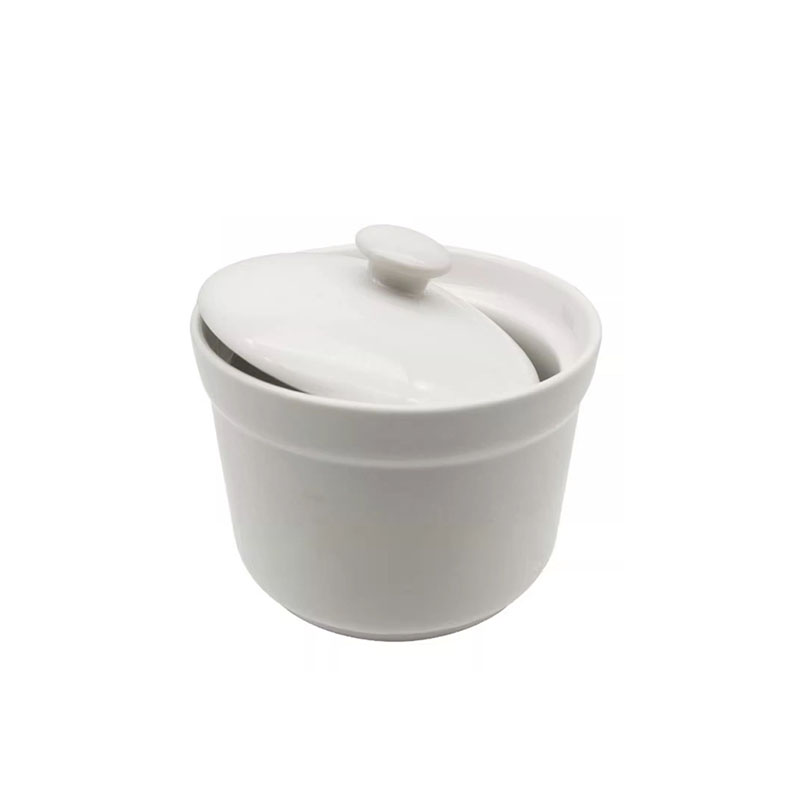 顺心优 陶瓷汤盅隔水炖盅 4英寸/个高清大图