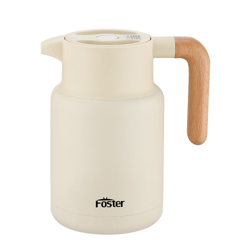 浮士德 爱丁堡真空焖茶壶1.3L 白色 F-H02