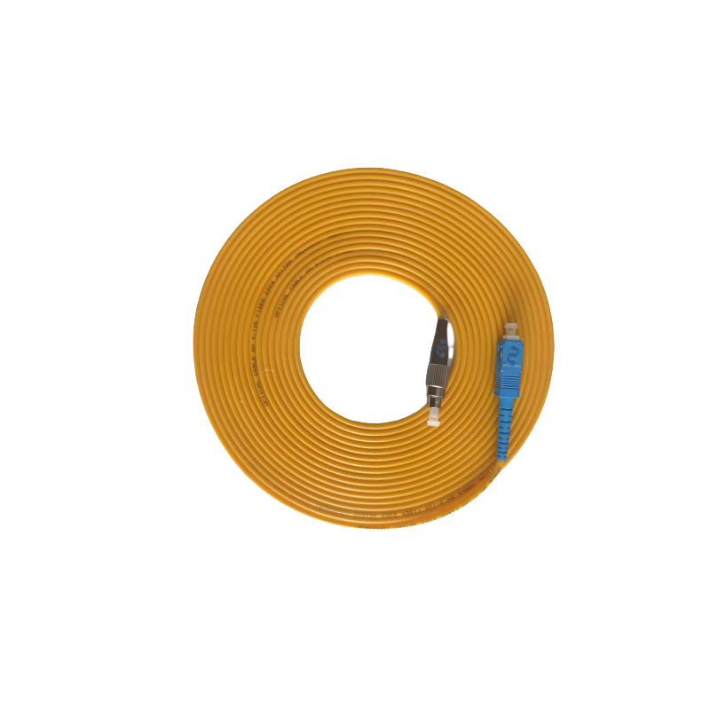 润宏伟 低烟无卤 光纤跳线 尾纤 FC-SC-30m 条高清大图