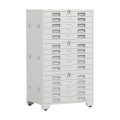 臻远 ZY-DTGA-3 工程图纸柜收纳柜 白色1号三节柜