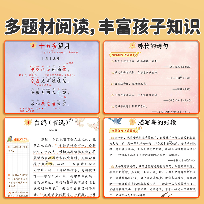 [读练写3册]晨读100篇+阅读理解专项训练+同步作文 五年级上 [正版]小学语文晨读美文100篇五年级上册337英语晨