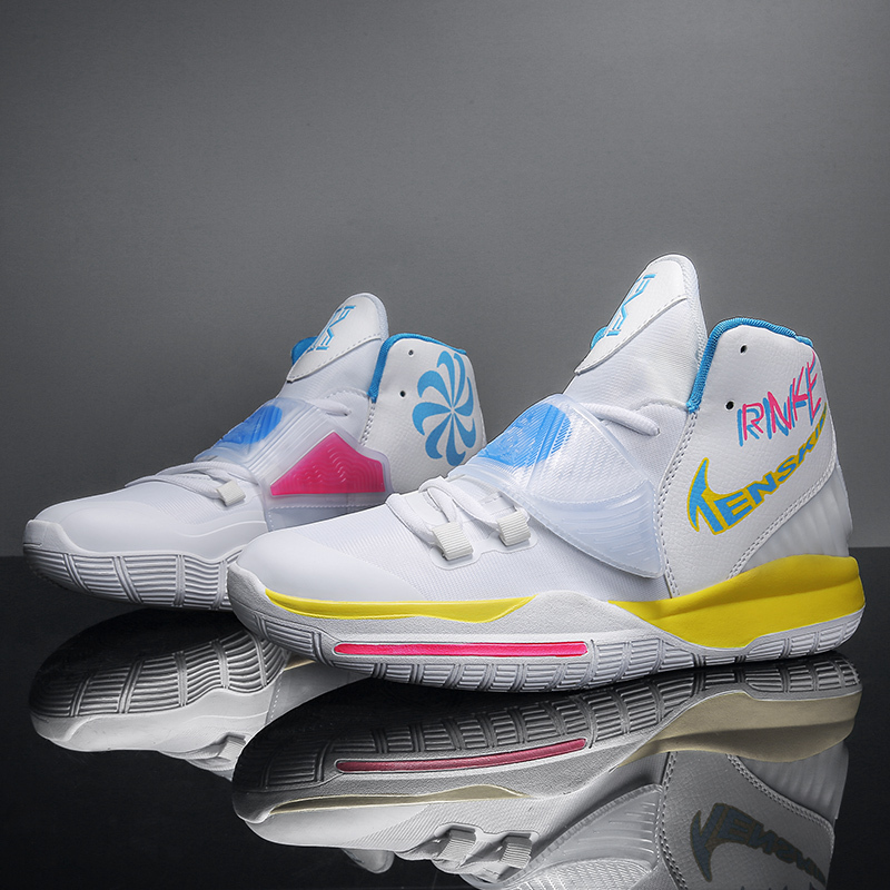 坚马爆改欧文6代篮球鞋男女中国年城市限定5毒液7洛杉矶4球鞋aj1全