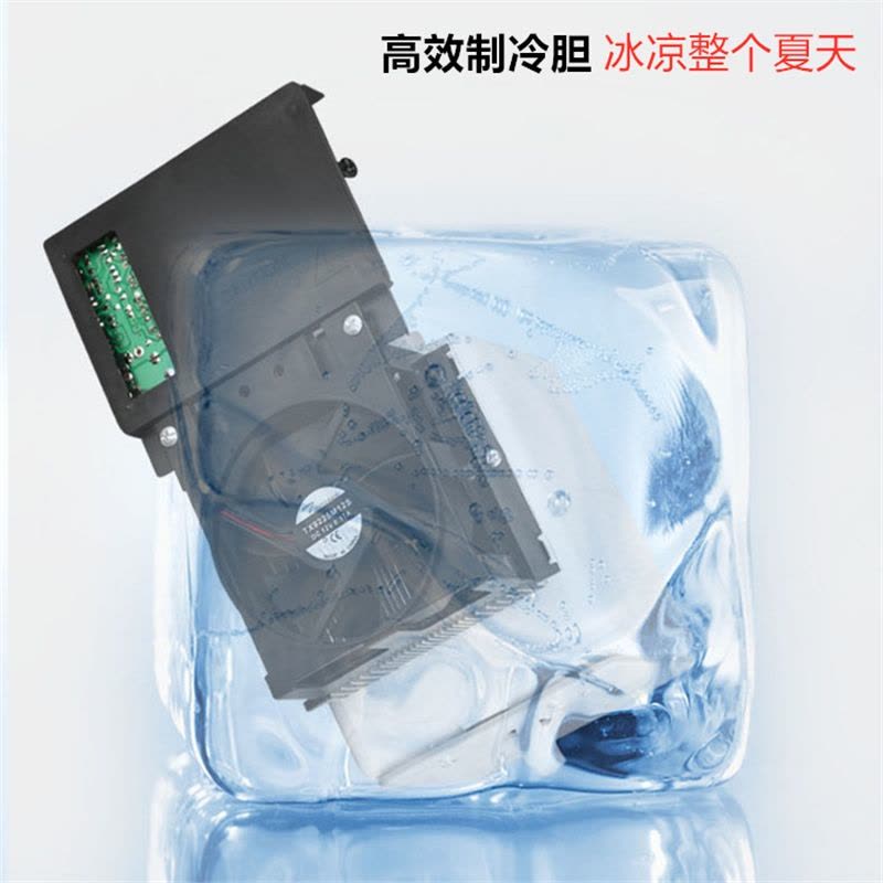 纳丽雅家用台式饮水机商用办公制热制冷饮水机开水机烧水器 HS-09玫瑰金_温热款 HS-WJ图片