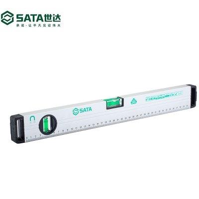 世达(SATA)带磁水平尺 便携式高精度磁性水平仪平衡尺 450MM/18