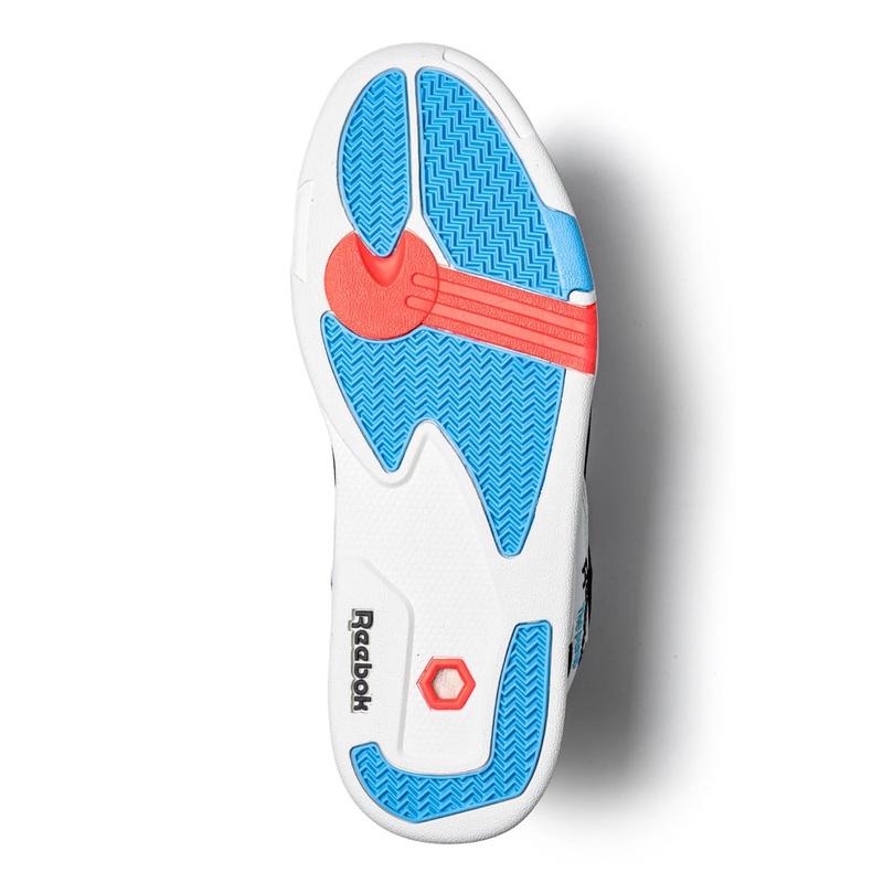 锐步(REEBOK)锐步复古s篮球风综合训练鞋男泵 Omni Zone II 黑色潮流室高清大图