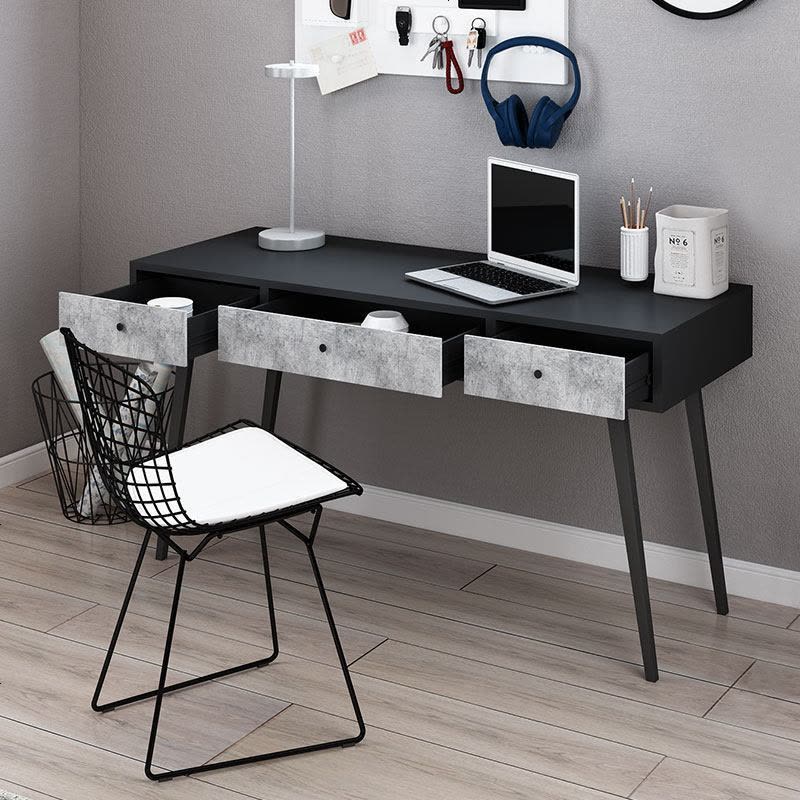 多功能伸缩转角书桌简约现代小户型书台组合北欧轻奢办公电脑台桌图片