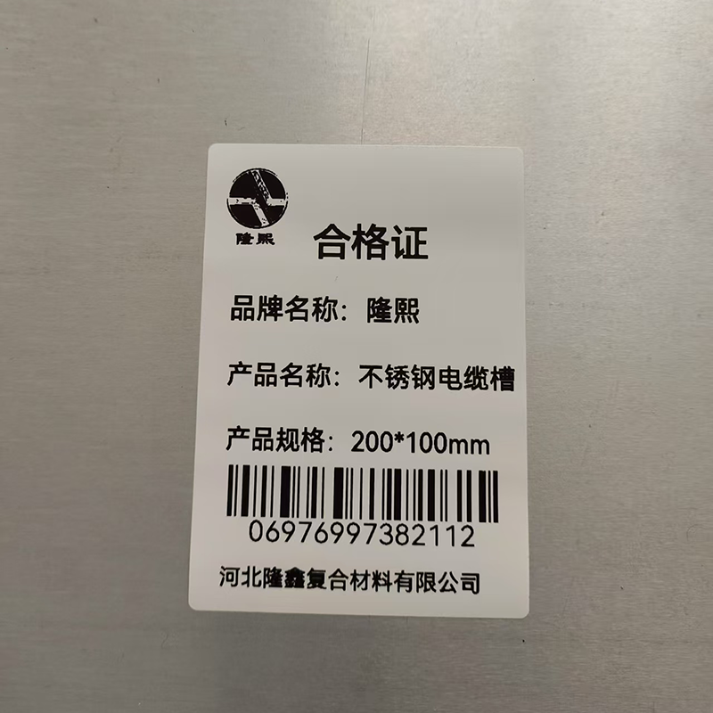 隆熙+不锈钢电缆槽+200*100mm+米高清大图