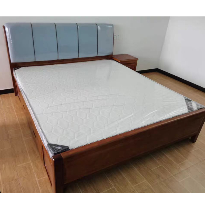 合祥源 QX-C81 实木床 2200*1860*490mm 单位:张高清大图