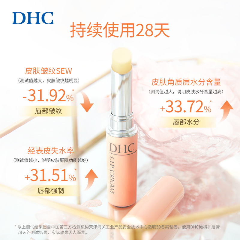 DHC橄榄护唇膏 保湿滋润润唇膏防干补水脱皮官方正品