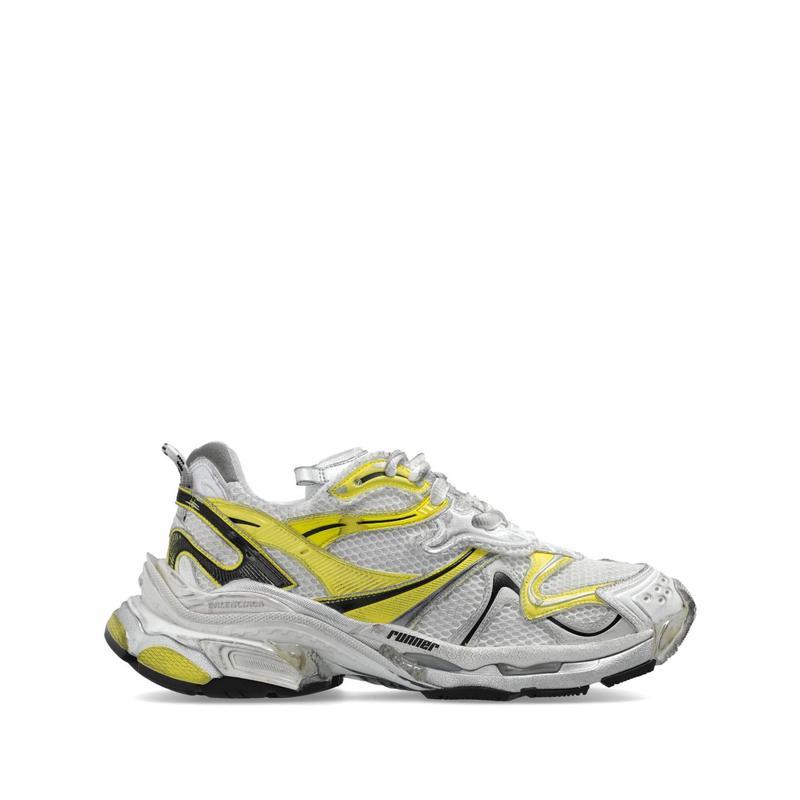 Balenciaga/巴黎世家男士圆头系带透气网面跑步鞋防滑橡胶底