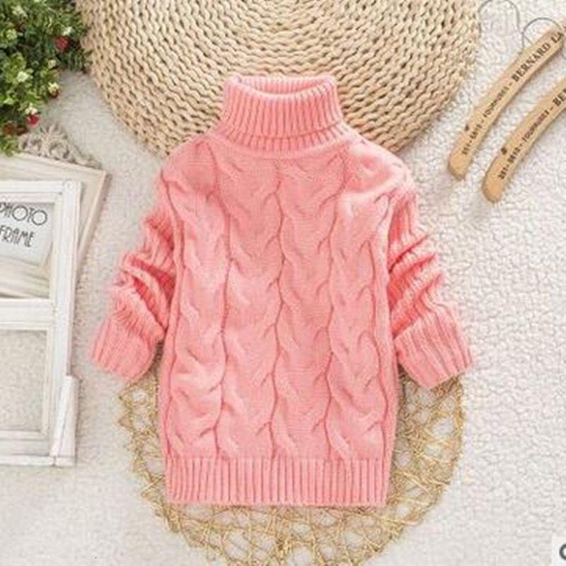 促销秋冬款儿童毛衣女童秋装男童秋装童装针织衫加厚高领毛衣外套包邮