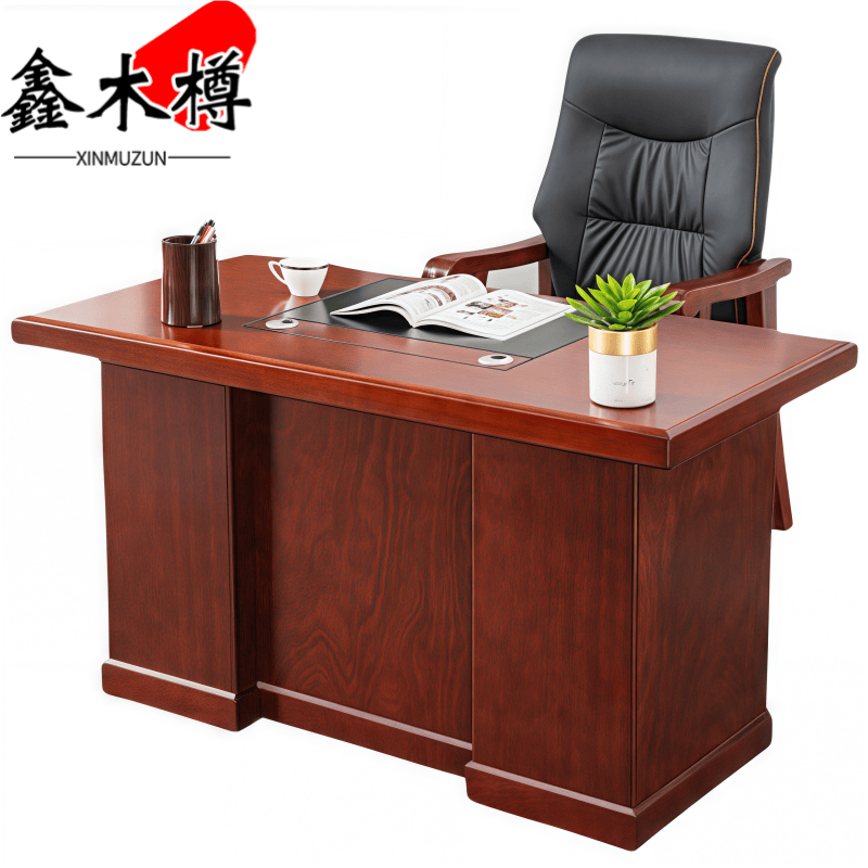 鑫木樽办公桌椅1.2m套高清大图