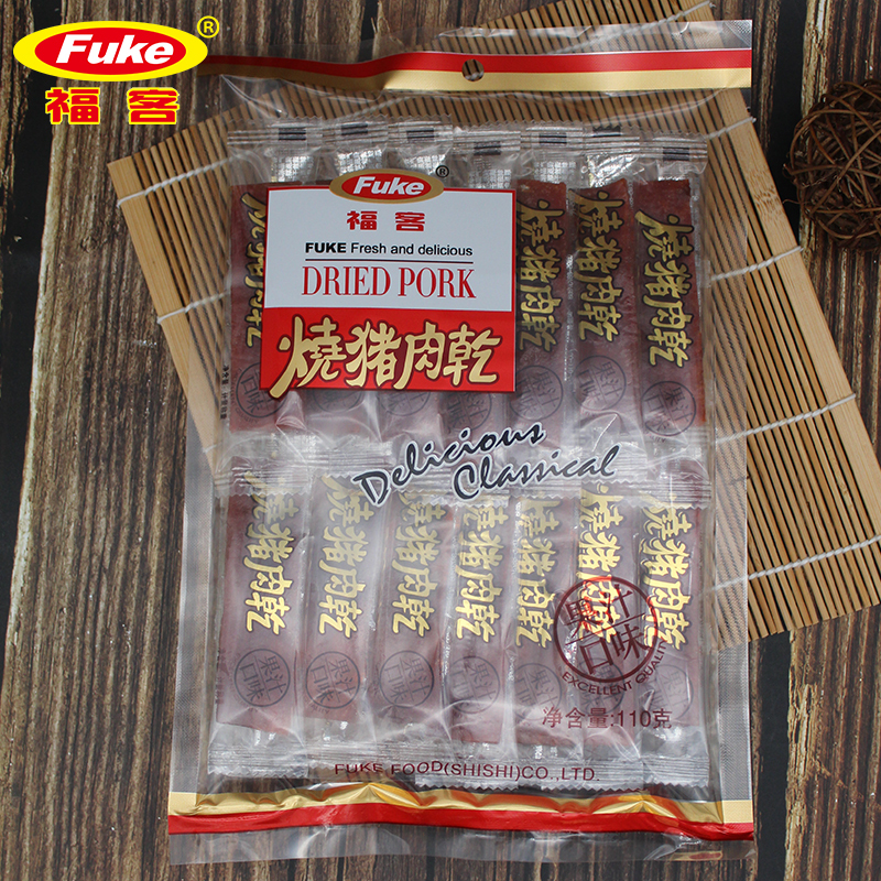 爱上星鲜 福客 蜜汁猪肉脯102g*2包