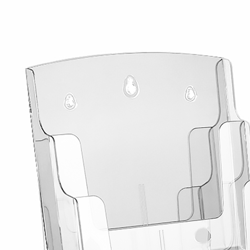 SCP A4亚克力3层单页盒 SCP-DX0448 单页架(个)