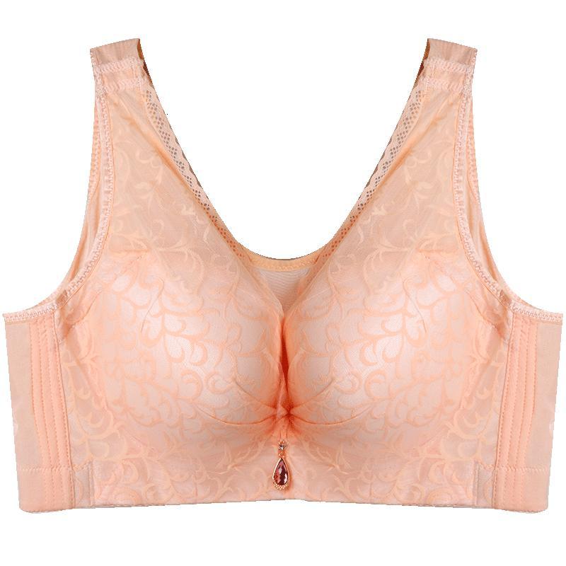 波迷娜bomina大罩杯内衣文胸大胸显小全罩杯女士薄款聚拢调整型收副乳