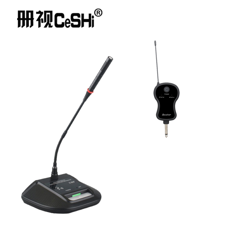 册视监控器材配件万能无线麦克风一拖二J-302套高清大图
