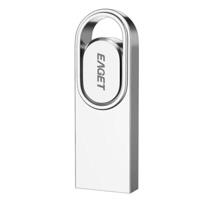 忆捷(EAGET)U5 64GB 金属简约U盘 USB2.0接口 学生办公商务优盘 单位:个高清大图