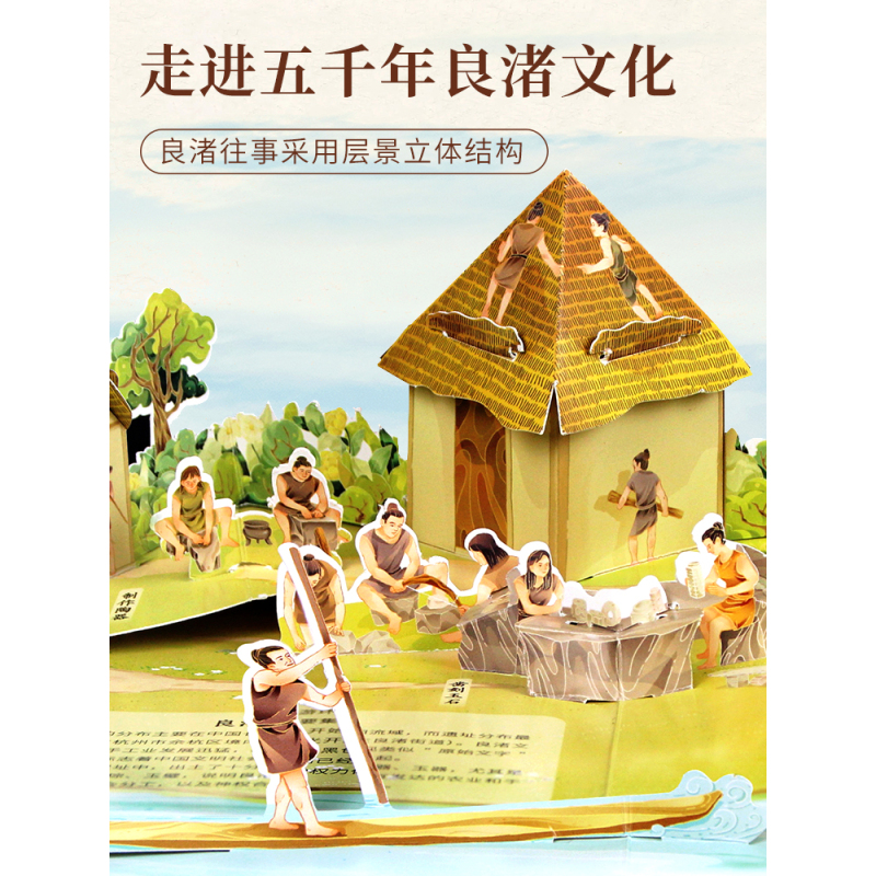 图书>艺术>收藏/鉴赏>浙江文艺出版社>[醉染正版]魅力杭州立体书儿童