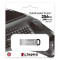 金士顿(Kingston)256GB USB 3.2 Gen 1 U盘 DTKN 外壳金属 读速200MB/s